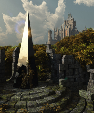 A Navigator's Obelisk somewhere on the Shadow
World