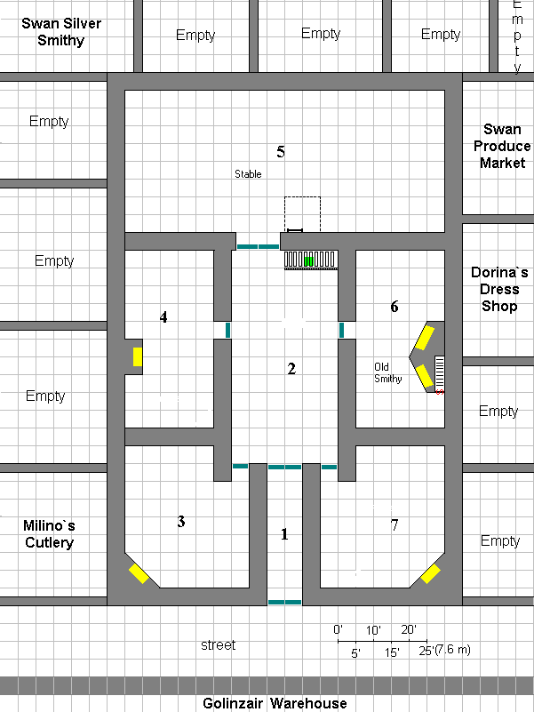 Old Secure Apartment Building Groud Floor
Map