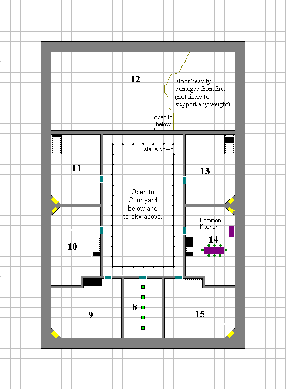 Old Secure Apartment Building Second Floor
Map